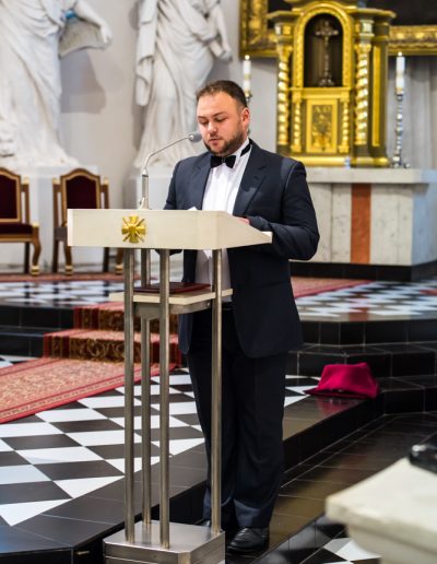podczas dziękczynnej Mszy Świętej